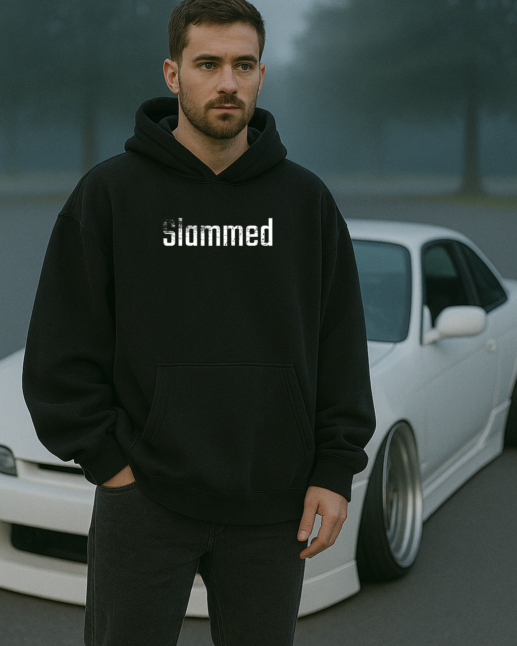 Slammed Oversized Hoodie