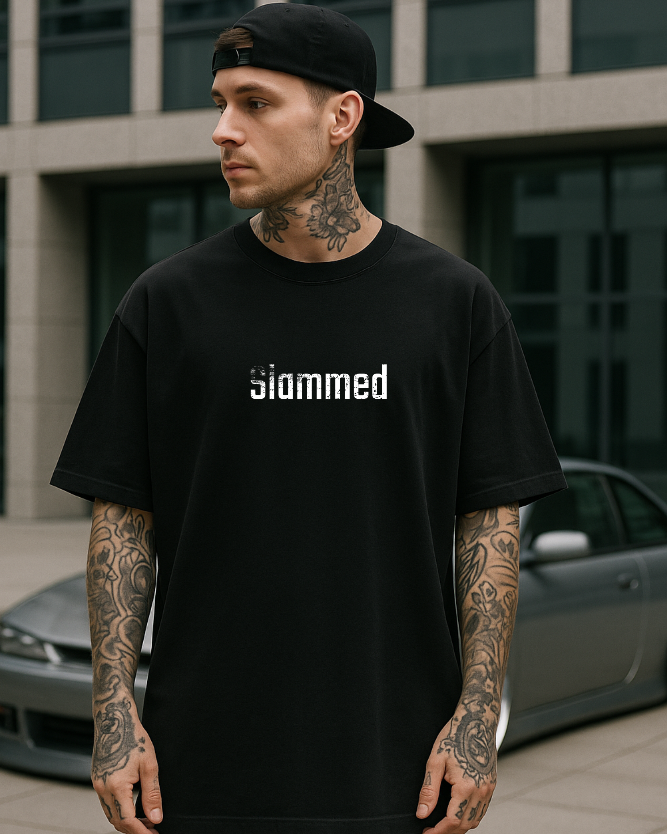 Slammed Oversized Shirt